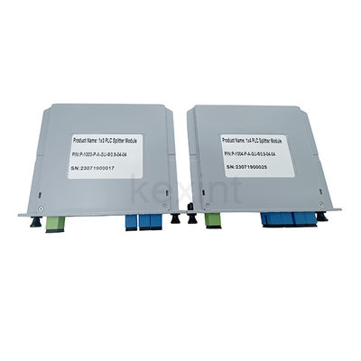 1x3 SC UPC LGX Single Mode Optical PLC Splitter Low Insertion Loss Small Size Card Type