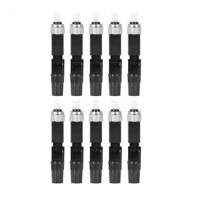 SM FC Single Mode Fiber Optic Quick Connectors 55mm Optical Connection Adapter