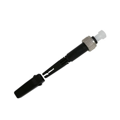 FC Fiber Optic Quick Connector Couplers 0.3dB Insertion Loss SiO2 Material