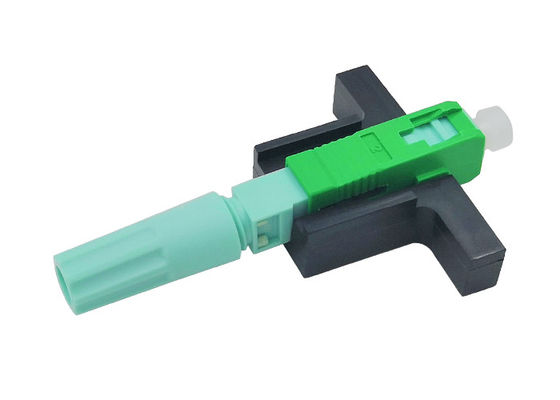 Low Loss 0.3dB Fast Connector T Type  Connect Fiber Optic Connectors SC/APC One Year Warranty