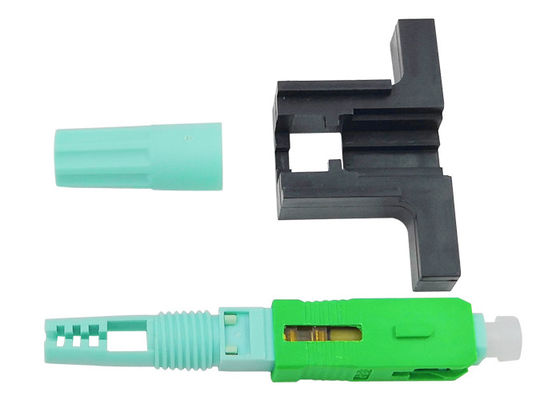 Low Loss 0.3dB Fast Connector T Type  Connect Fiber Optic Connectors SC/APC One Year Warranty