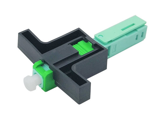 SC APC Fiber Optic Quick Connector Single Mode FTTH Tool 0.2dB Insertion Loss