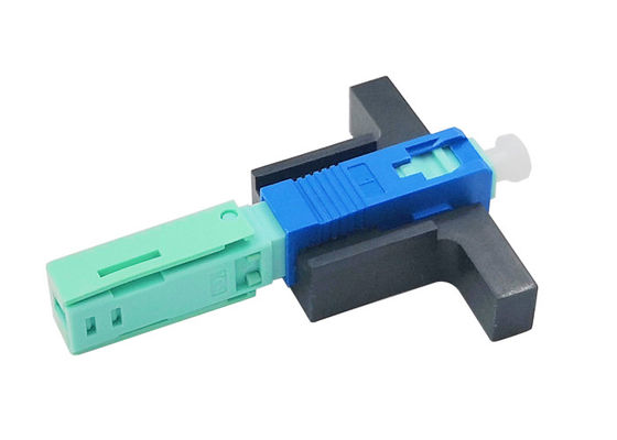 Crimp Ceramic V Slot SC UPC Fiber Optic Fast Connector Quick Single Mode FTTH Tool