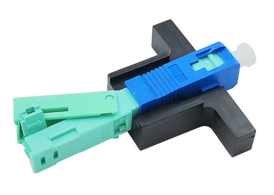 Crimp Ceramic V Slot SC UPC Fiber Optic Fast Connector Quick Single Mode FTTH Tool