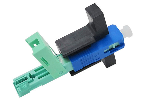 Crimp Ceramic V Slot SC UPC Fiber Optic Fast Connector Quick Single Mode FTTH Tool
