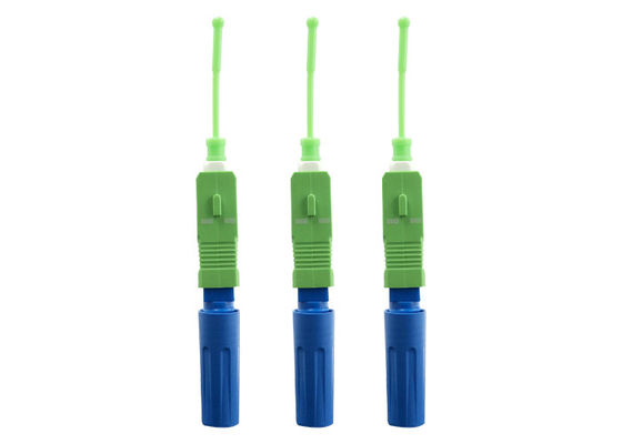 SC APC 0.3dB FTTX SiO2 Fiber Optic Quick Connector
