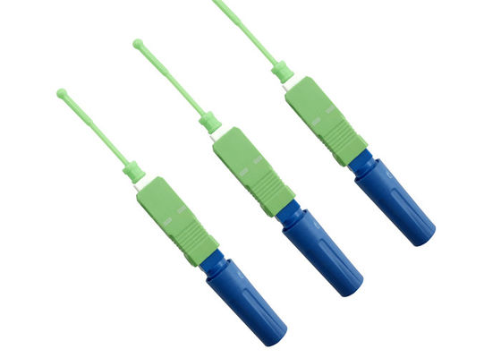 SC APC 0.3dB FTTX SiO2 Fiber Optic Quick Connector