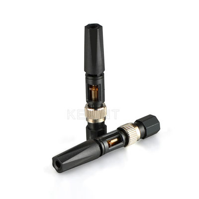 KEXINT Pre Embedded Fiber Optic Quick Connector FTTH SM Field Assembly Fast Connector