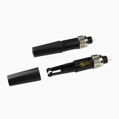 KEXINT Pre Embedded Fiber Optic Quick Connector FTTH SM Field Assembly Fast Connector