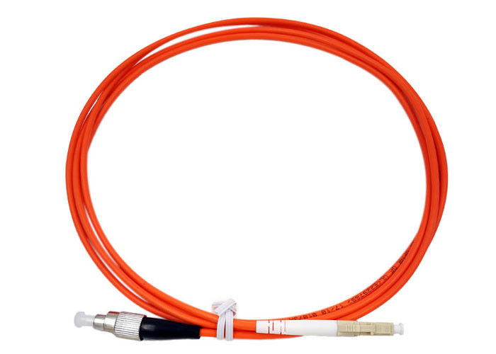 MM FC-LC Fiber Optical Patch Cord 1 Meter PVC LSZH 100% 3D Test Indoor Multimode